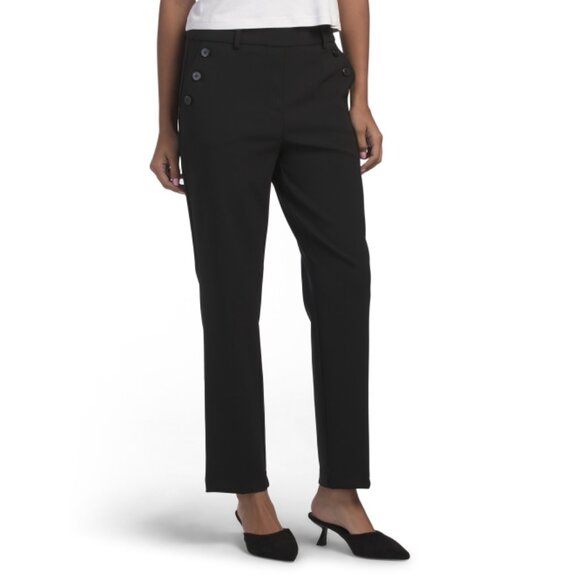 RACHEL ZOE Black Sailor Pants - Picture 1 of 2